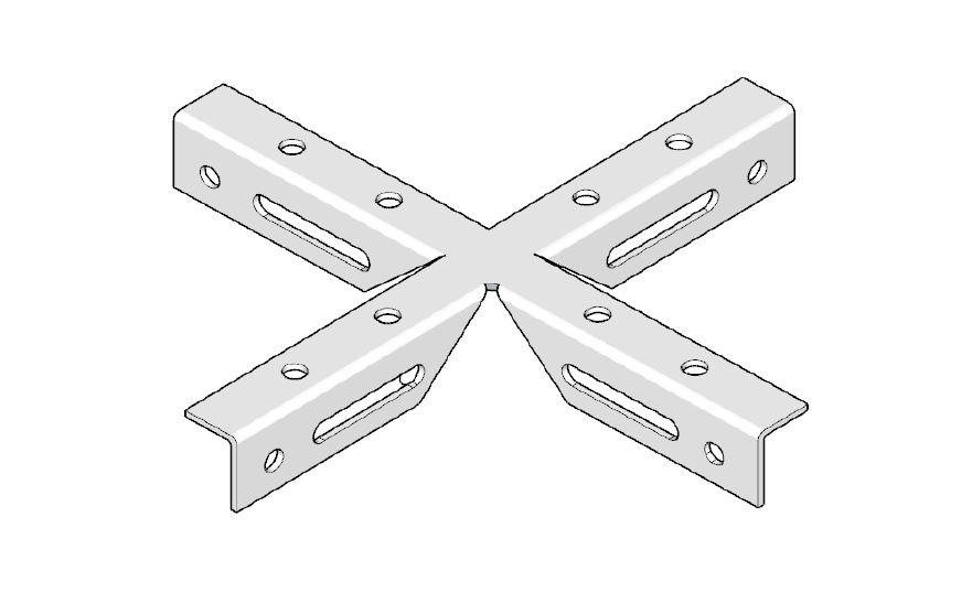 4 Way Seismic Floating Clip